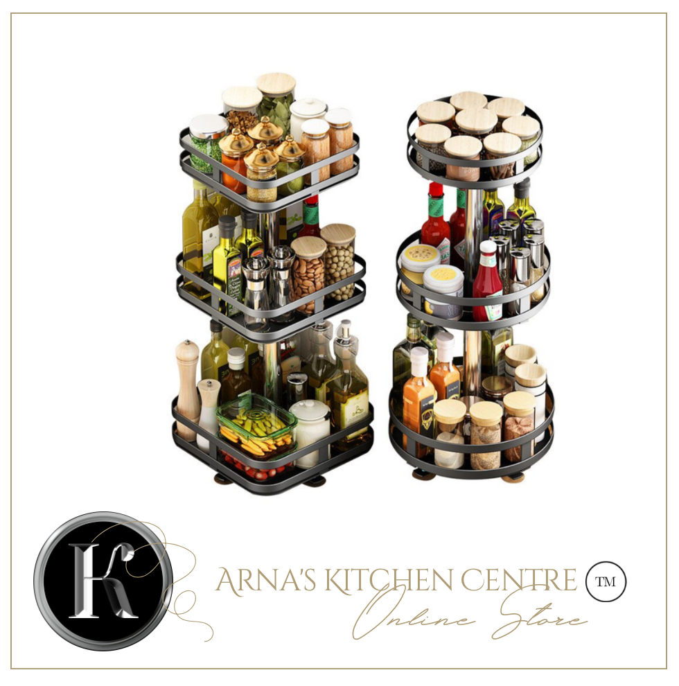 Storage Shelving Set - Racks Multifunctional 3 Tier Detachable
