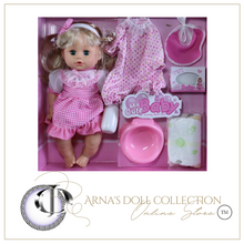 Load image into Gallery viewer, Arna Lisa Soft Talking Smart Doll - Speaking, Blinking, Feeding, Potty Training Doll
