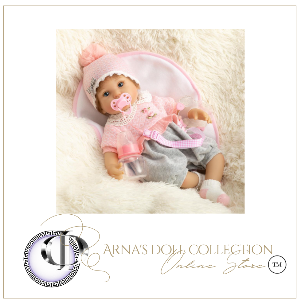 Arna Lisa Collection - Baby Denise - 43cm Silicone Vinyl Newborn Doll