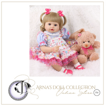 Load image into Gallery viewer, Arna Lisa Collection - Baby Carly - 56cm Silicone Vinyl Newborn Doll
