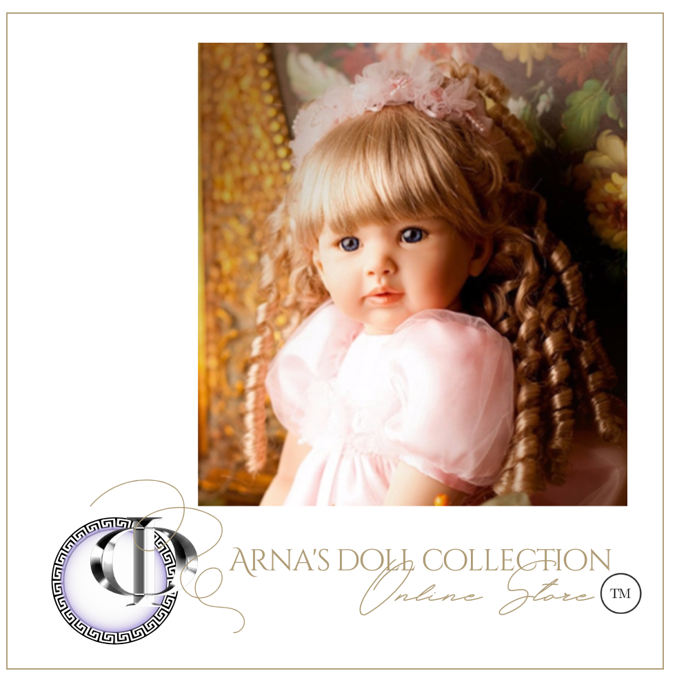 Arna Lisa Collection - Vintage Ann Marie Doll - 60cm Silicone Vinyl Newborn Doll Range