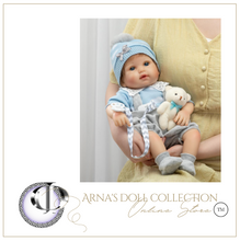 Load image into Gallery viewer, Arna Lisa Collection - Baby Alex - 43cm Silicone Vinyl Newborn Doll
