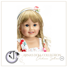 Load image into Gallery viewer, Arna Lisa Collection - Claire Doll - 55cm Silicone Vinyl Newborn Doll Range
