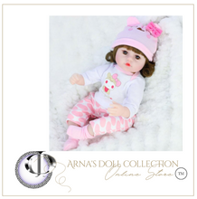 Load image into Gallery viewer, Arna Lisa Collection - Baby Sara - 42cm Silicone Vinyl Newborn Doll
