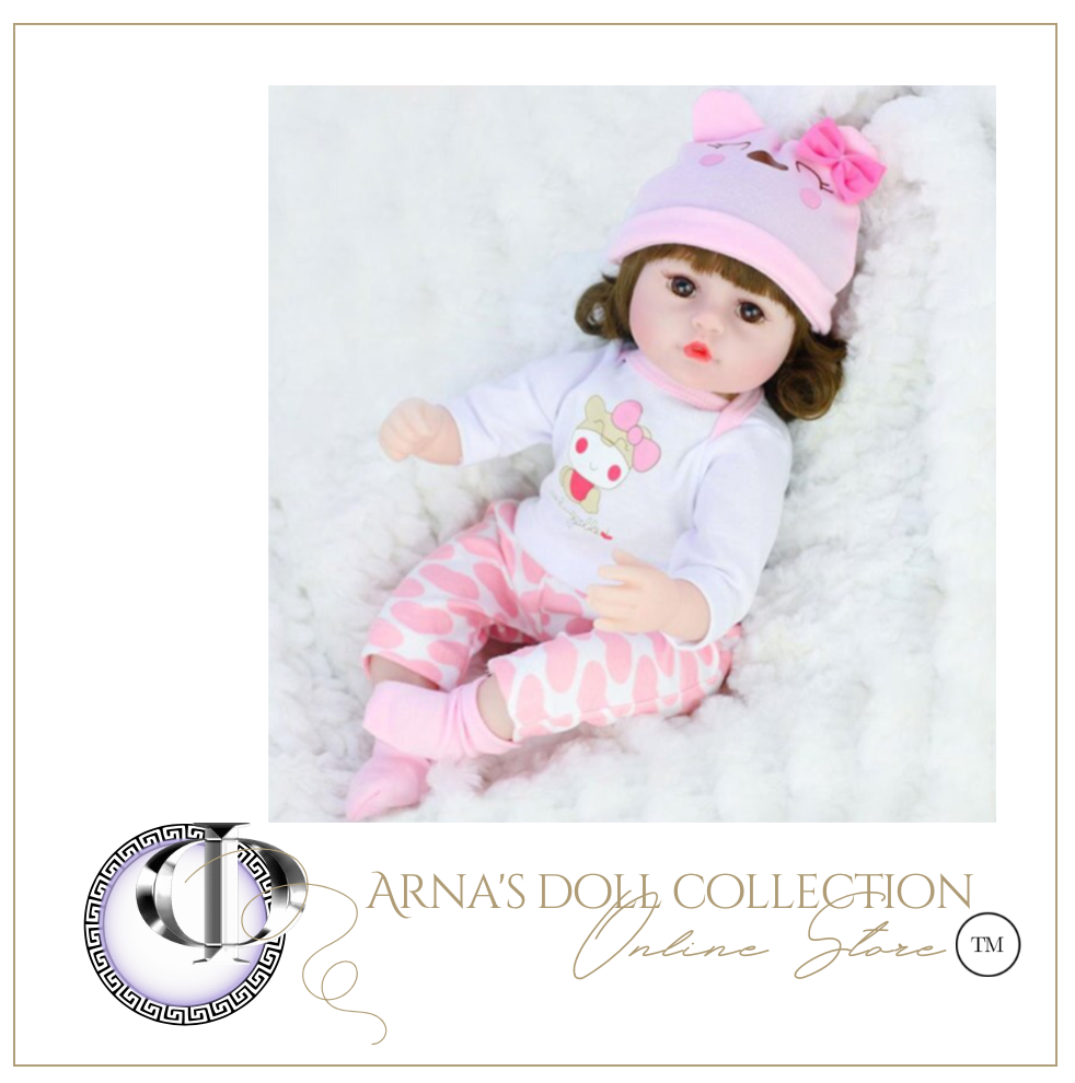 Arna Lisa Collection - Baby Sara - 42cm Silicone Vinyl Newborn Doll