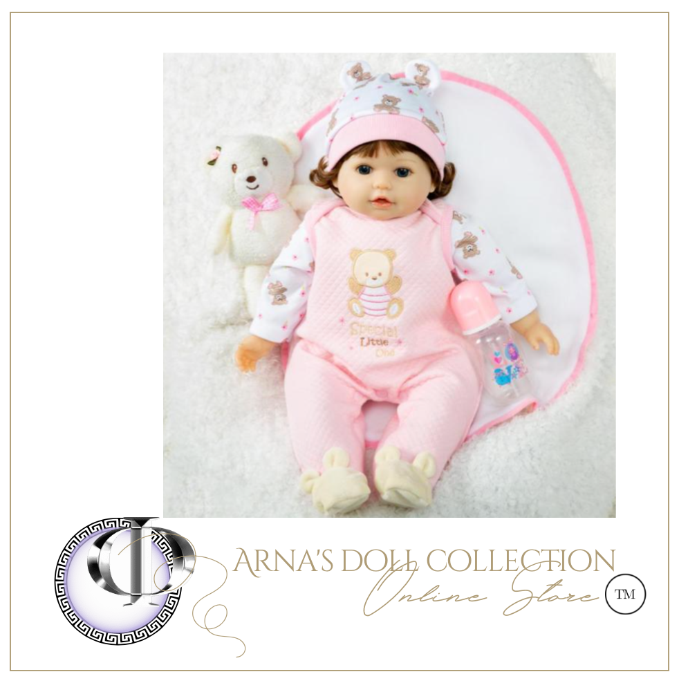 Arna Lisa Collection - Baby Catherine - 56cm Silicone Vinyl Newborn Doll