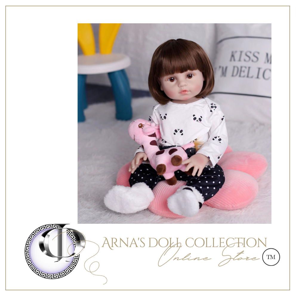 Arna Lisa Collection - Baby Ellie - 48cm Silicone Vinyl Newborn Doll