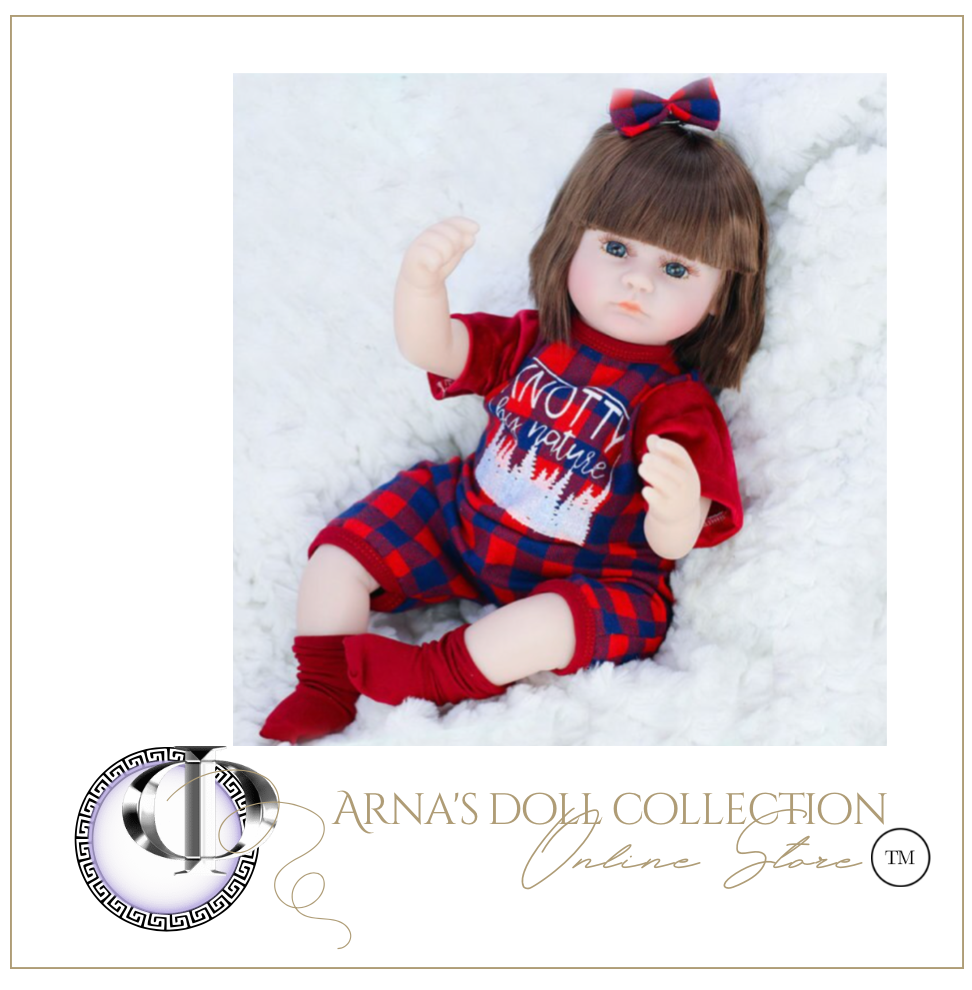 Arna Lisa Collection - Baby Sarah - 42cm Silicone Vinyl Newborn Doll