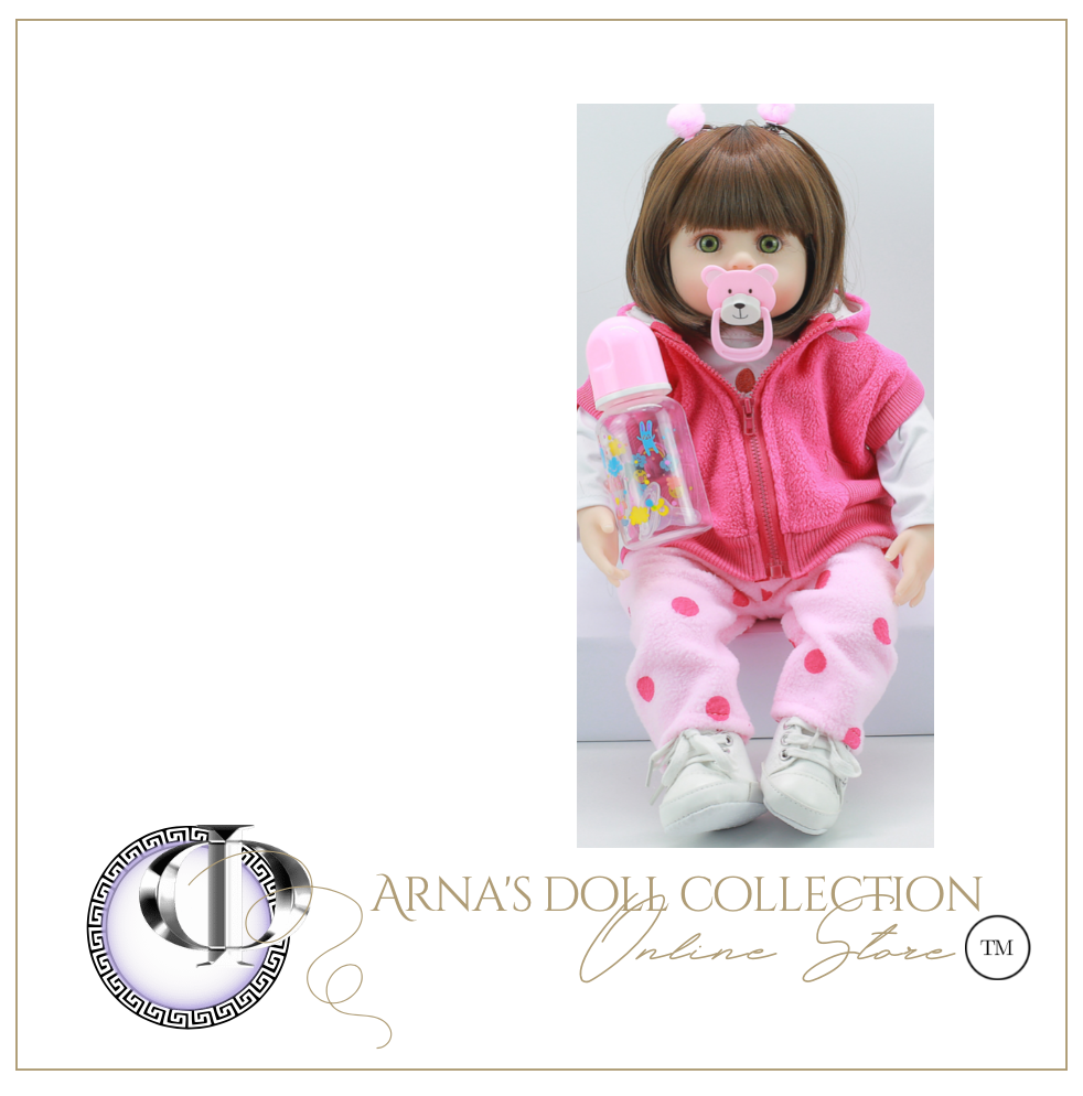 Arna Lisa Collection - Baby Mandy - 48cm Silicone Vinyl Newborn Doll
