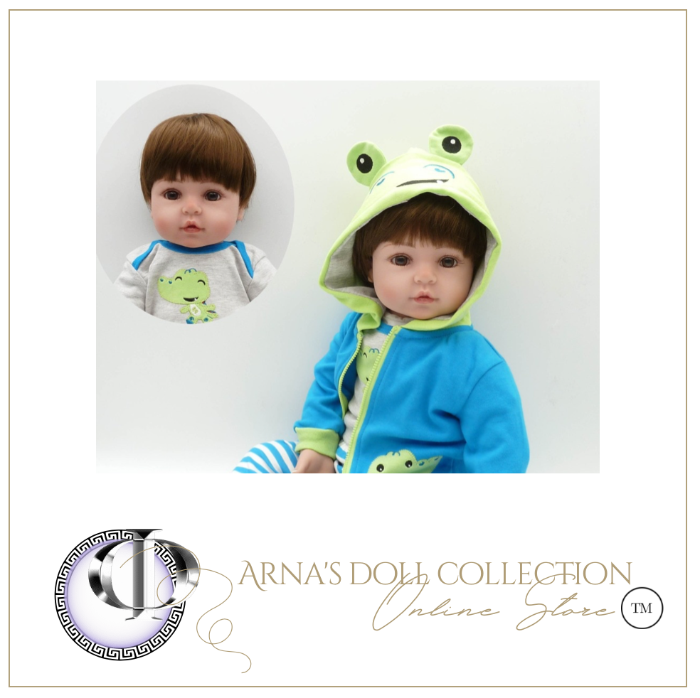 Arna Lisa Collection - Baby Marty - 48cm Silicone Vinyl Newborn Doll