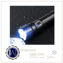 Load image into Gallery viewer, Powerful LED Flashlight 500W Recharageable
