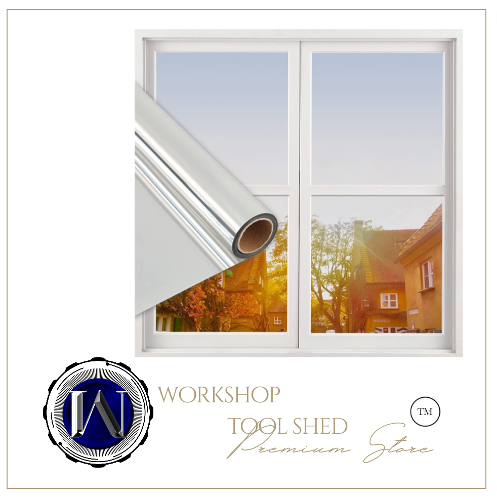 Top Quality - One Way Mirror Window Film Tint - Many Colours & Sizes 300cm