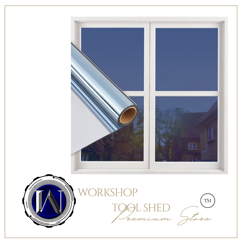 Top Quality - One Way Mirror Window Film Tint - Many Colours & Sizes 200cm