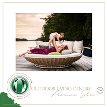 Load image into Gallery viewer, Luxury Outdoor Basket Swivel Bird&#39;s Nest Rattan Chair
