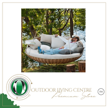 Load image into Gallery viewer, Luxury Outdoor Hanging Basket Bird&#39;s Nest Swing Rattan Hammock
