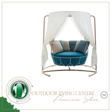 Load image into Gallery viewer, Luxury Plus Furniture - Nordic Designer Chair Free Standing + Curtain -  Mix &amp; Match (Balcony, Patio, Courtyard)
