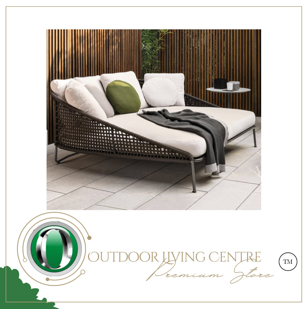 Luxury Plus Furniture - Nordic Rattan Designer Leisure Round Bed - Mix & Match (Balcony, Patio, Courtyard)
