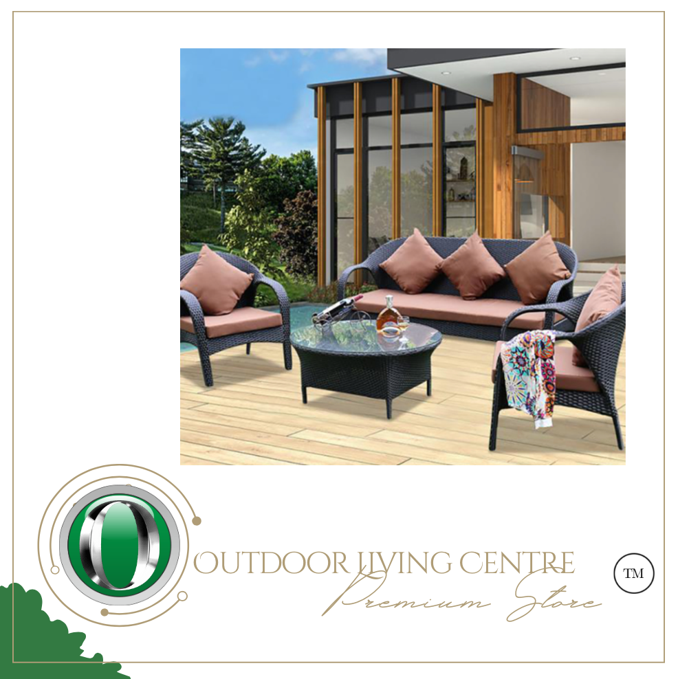 Luxury Plus Furniture - Nordic Rattan Designer Outdoor 4 Piece Set - Mix & Match (Balcony, Patio, Courtyard)