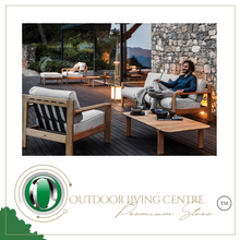 Load image into Gallery viewer, Luxury Plus Furniture - Nordic Rattan Teak Set 4 Piece Set - Mix &amp; Match (Balcony, Patio, Courtyard)
