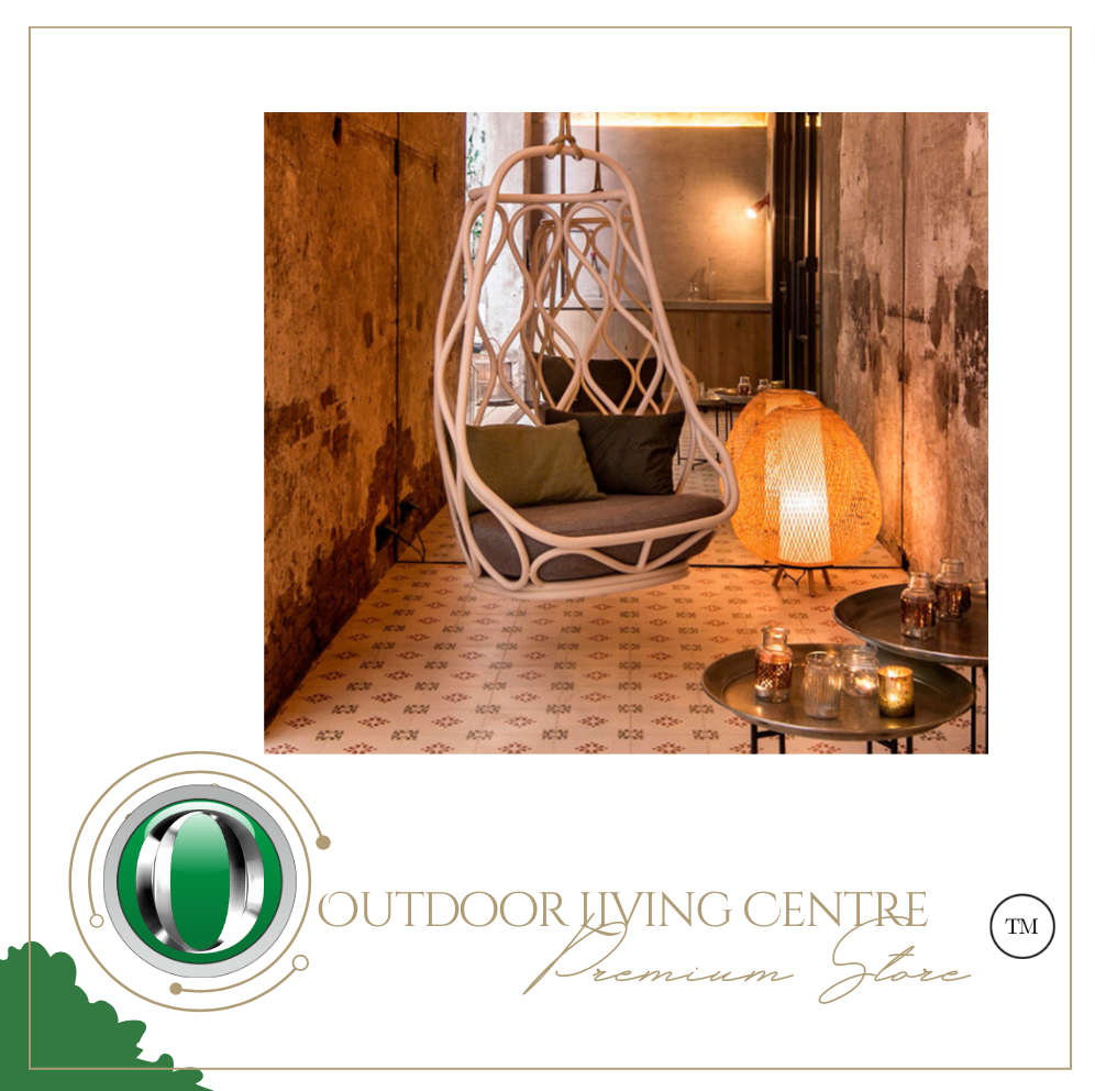 Luxury Plus Furniture - Nordic Rattan Designer Hanging Chair (Balcony, Patio, Courtyard)
