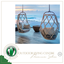 Load image into Gallery viewer, Luxury Plus Furniture - Nordic Rattan Designer Hanging Chair (Balcony, Patio, Courtyard)
