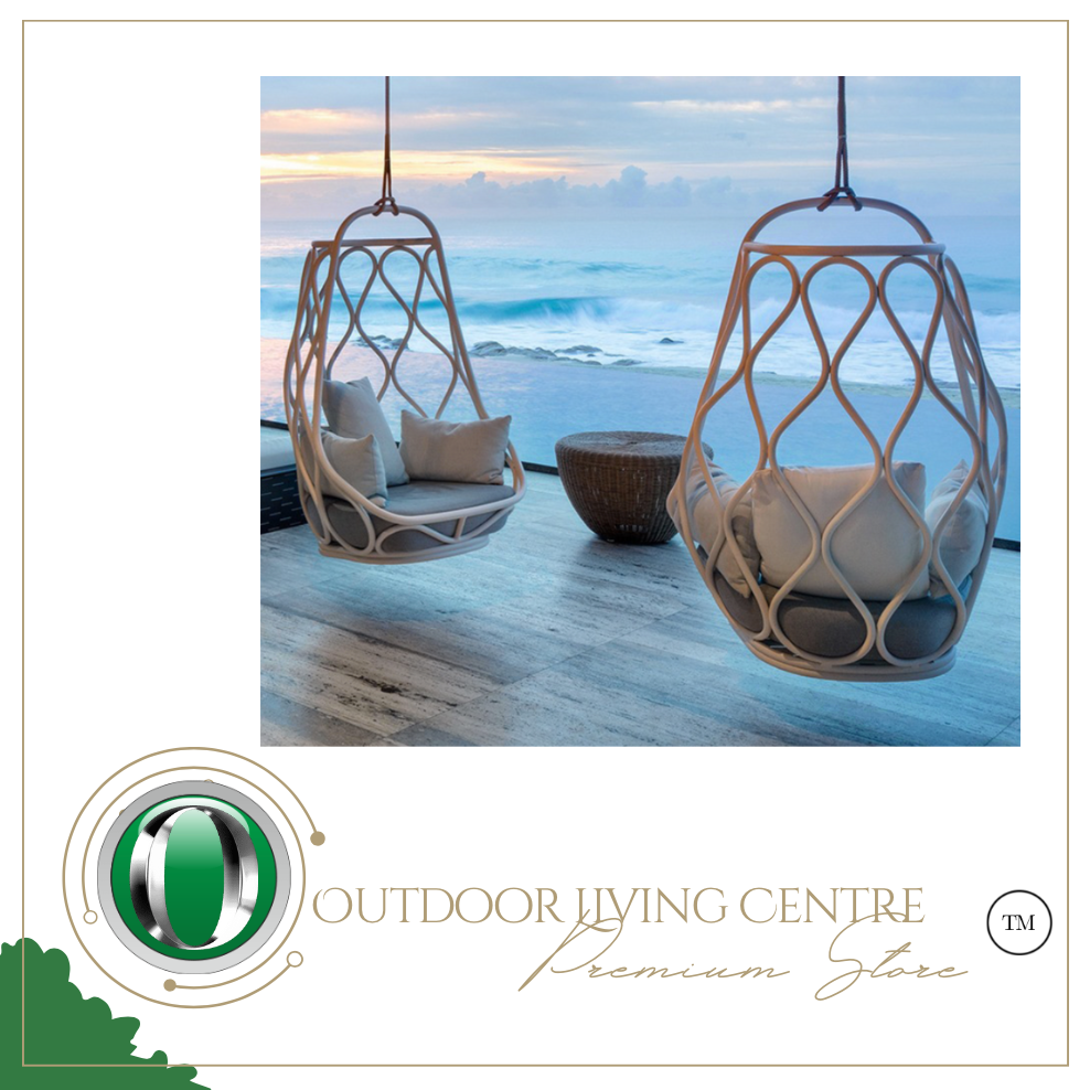 Luxury Plus Furniture - Nordic Rattan Designer Hanging Chair (Balcony, Patio, Courtyard)