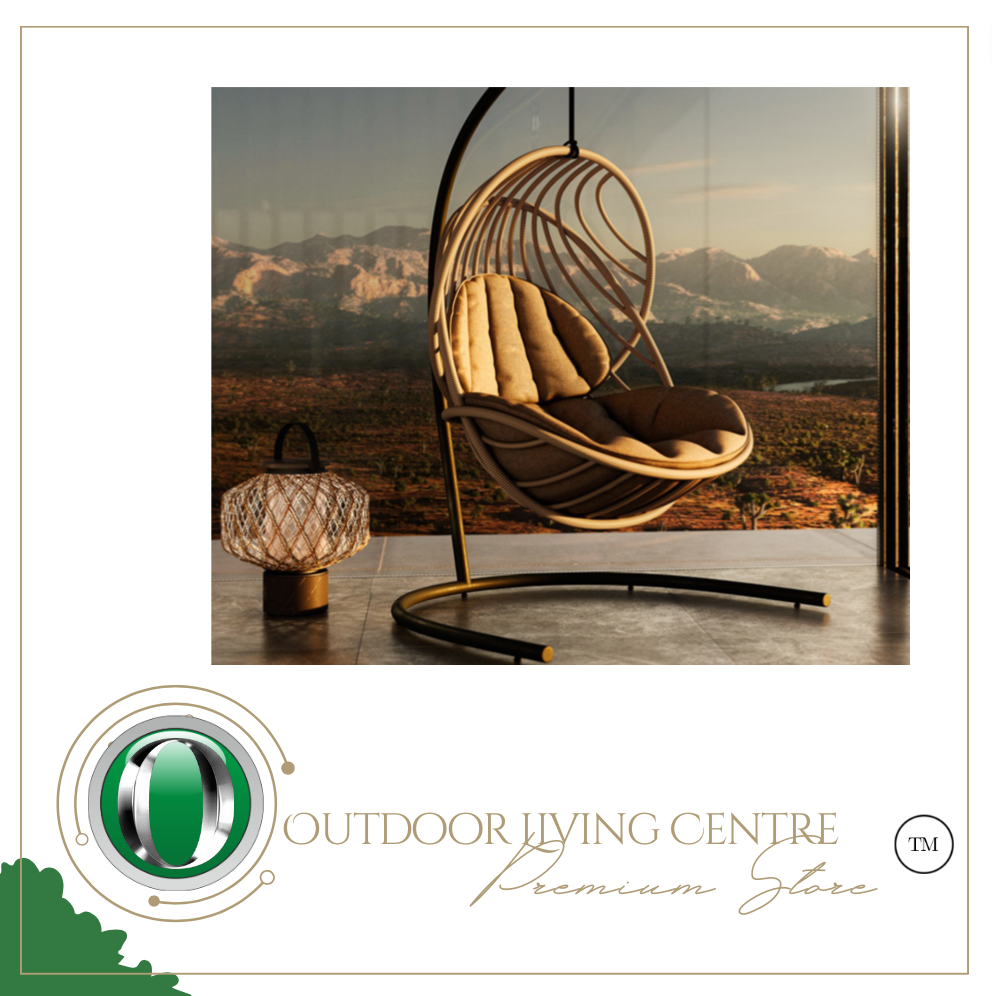Luxury Plus Furniture - Nordic Rattan Designer Hanging Chair (Balcony, Patio, Courtyard)