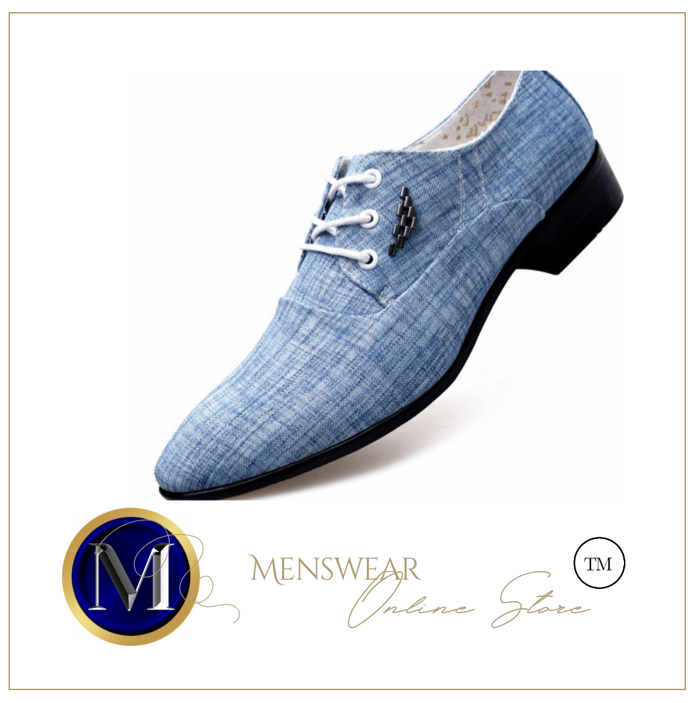 Mens Luxury Classic Canvas Shoes Men Formal Shoes - Many Colours