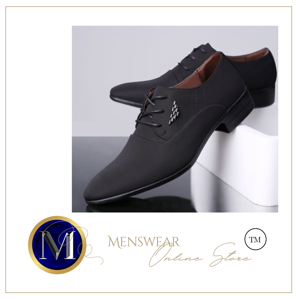 Mens Luxury Classic Canvas Shoes Men Formal Shoes - Many Colours