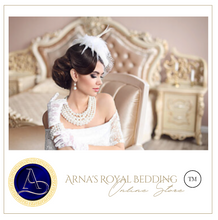 Load image into Gallery viewer, &quot;Arna Lisa&quot; Royal Bedding Set - 7 Piece French Lace Embriodery
