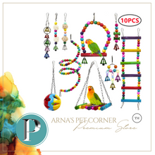 Load image into Gallery viewer, Birds Toys 10 Pieces Interactive Play
