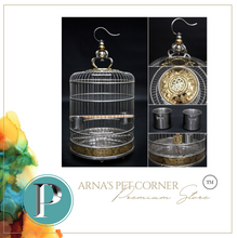 Load image into Gallery viewer, Designer Villa Stainless Steel Copper Birdcage - Large 42cm or 45cm
