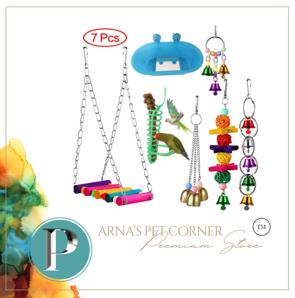 Birds Toys 7 Pieces Interactive Play