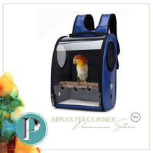 Load image into Gallery viewer, Backpack Carrier - Canary, Lovebird, Budgie, Finch, Rabbit, Rat, Mouse Carry Cage
