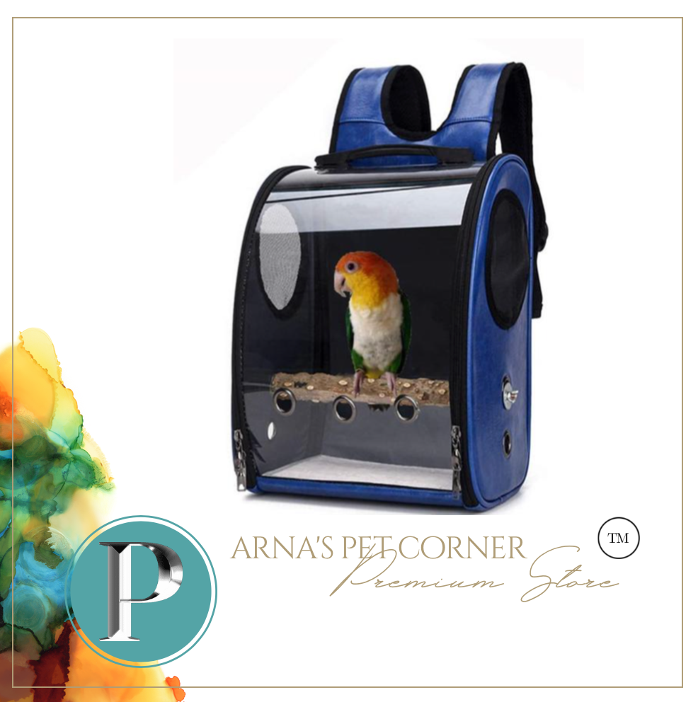 Backpack Carrier - Canary, Lovebird, Budgie, Finch, Rabbit, Rat, Mouse Carry Cage