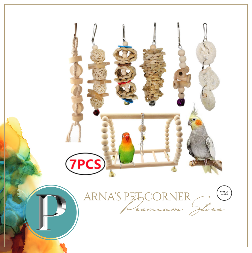 Birds Toys 7 Pieces Interactive Play