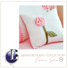Load image into Gallery viewer, &quot;Arna&#39;s Collection&quot; - Luxury Girls Bedding Sets - 6/7 Piece Many Colours - Includes Decorative Pillows
