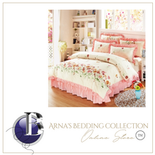 Load image into Gallery viewer, &quot;Arna Lisa&quot; Royal Collection - New Cotton Royal Luxury Bedding - Queen/King - 6 Piece
