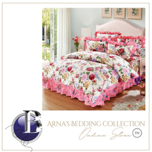 Load image into Gallery viewer, &quot;Arna Lisa&quot; Royal Collection - New Cotton Royal Luxury Bedding - Queen/King - 6 Piece
