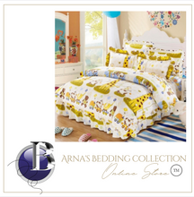 Load image into Gallery viewer, &quot;Arna Lisa&quot; Royal Collection - New Cotton Royal Luxury Bedding - Queen/King - 6 Piece
