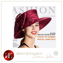 Load image into Gallery viewer, &quot;Arna Collection&quot; Luxury Hats - Unique Piece of Art
