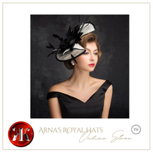Load image into Gallery viewer, &quot;Arna&quot; Collection - Luxury Hats - Headpiece Formal Feather Hair Accessories
