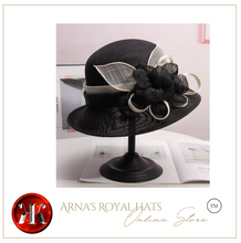 Load image into Gallery viewer, &quot;Arna&quot; Collection - Luxury Hats - British Lady Derby Race Fedora Hat - Many Colours
