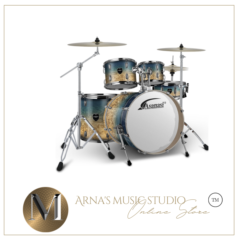 New Professional Level Jazz Drum Set - Many Colours - Logo Customise