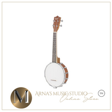 Load image into Gallery viewer, Handmade Irin Mini 4 String Concert Banjo Ukulele
