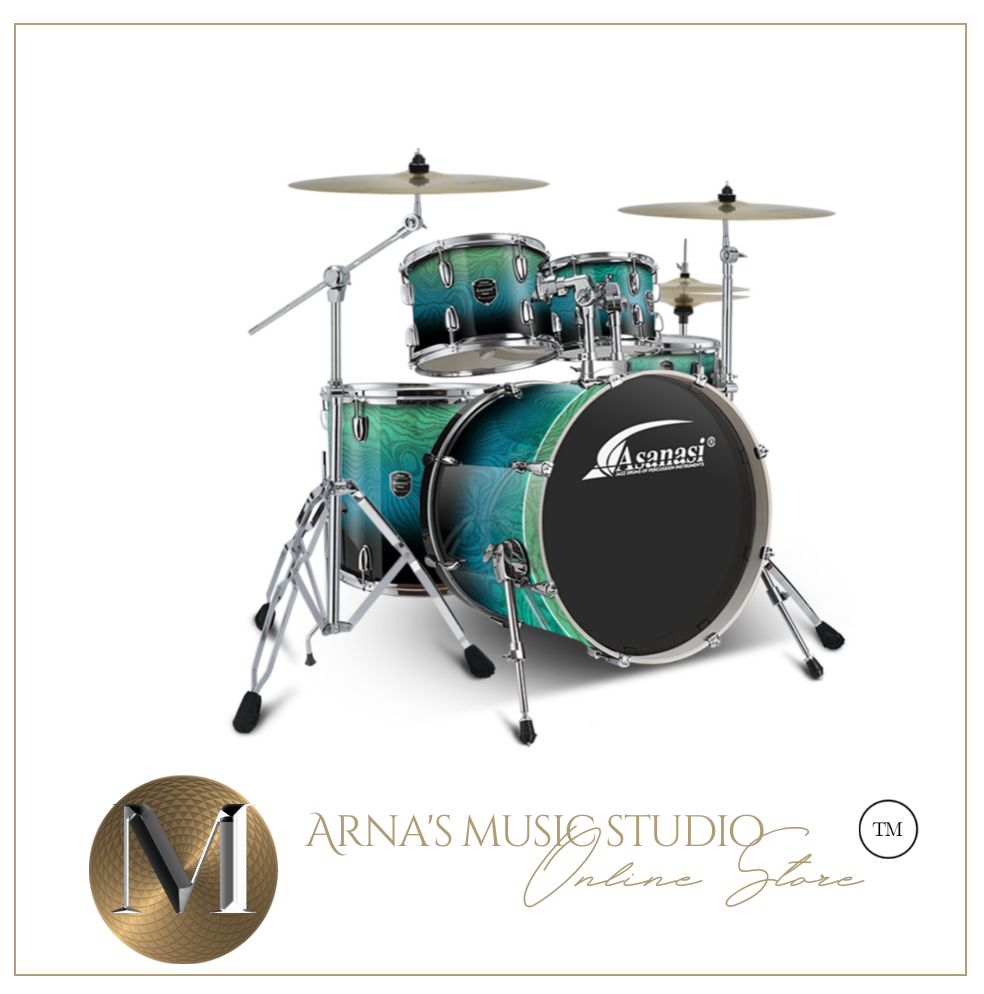 New Professional Level Jazz Drum Set - Many Colours - Logo Customise