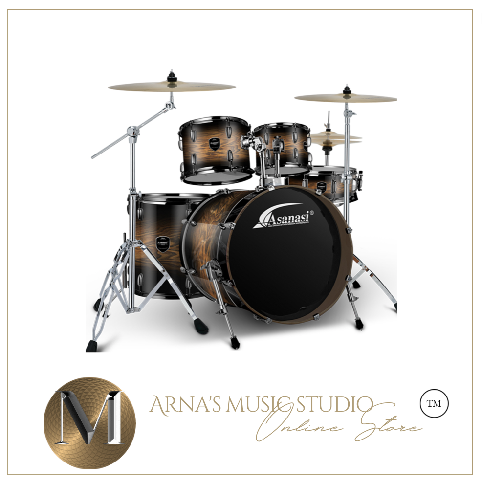 New Professional Level Jazz Drum Set - Many Colours - Logo Customise