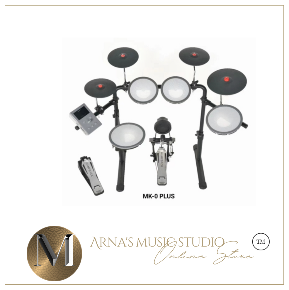 MK Plus Electronic Drum Kit - Entry Level Beginners - Portable