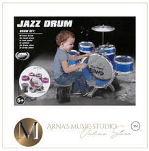 Load image into Gallery viewer, My First Drum Kit - 3+ years, Blue or Red
