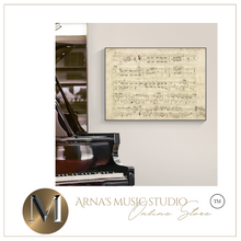 Load image into Gallery viewer, Arna&#39;s Luxury Painting Collection - Classical Musical Notes Canvas Painting - Many Styles
